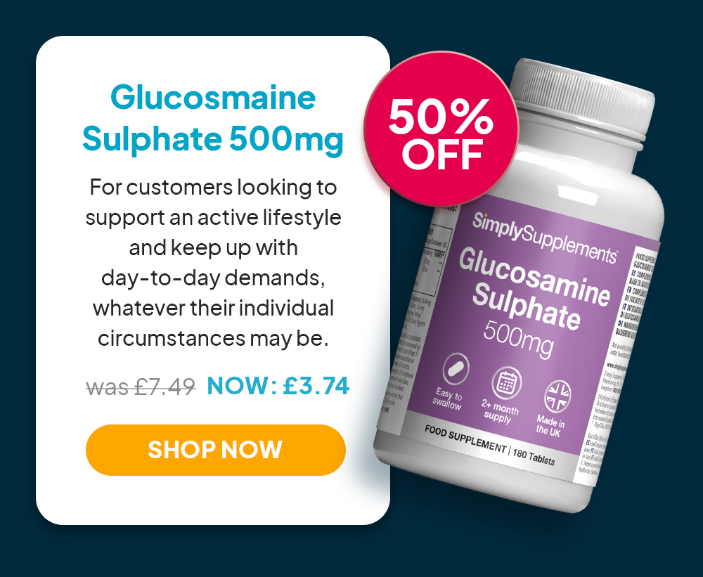 Glucosamine Sulphate 500mg Shop now