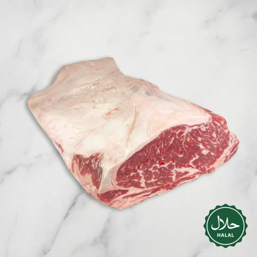 Image of USDA Prime Grain-Fed New York Strip, Halal, Fresh, +/-6.3kg