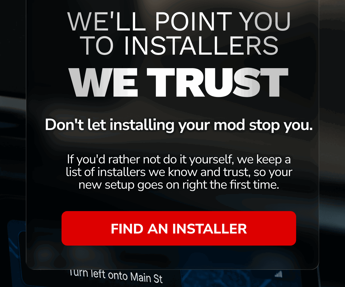 WE'LL POINT YOU TO INSTALLERS WE TRUST
