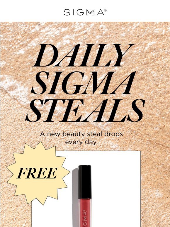 Today’s Steal: Free Mini Lipstick 💋