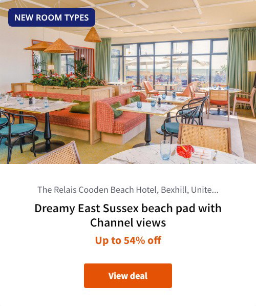 Dreamy East Sussex beach pad with Channel views