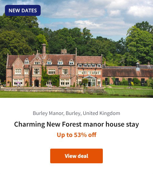 Charming New Forest manor house stay