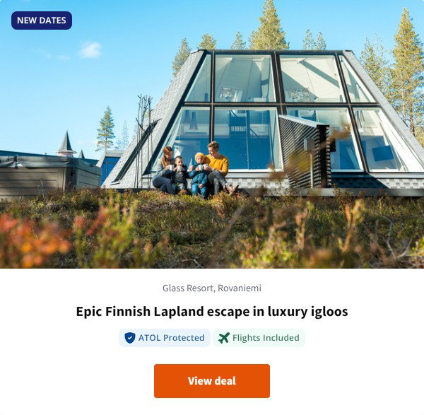 Epic Finnish Lapland escape in luxury igloos
