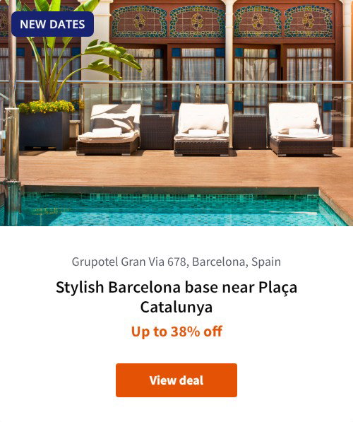 Stylish Barcelona base near Plaça Catalunya