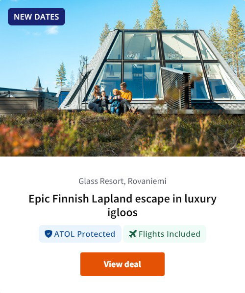 Epic Finnish Lapland escape in luxury igloos