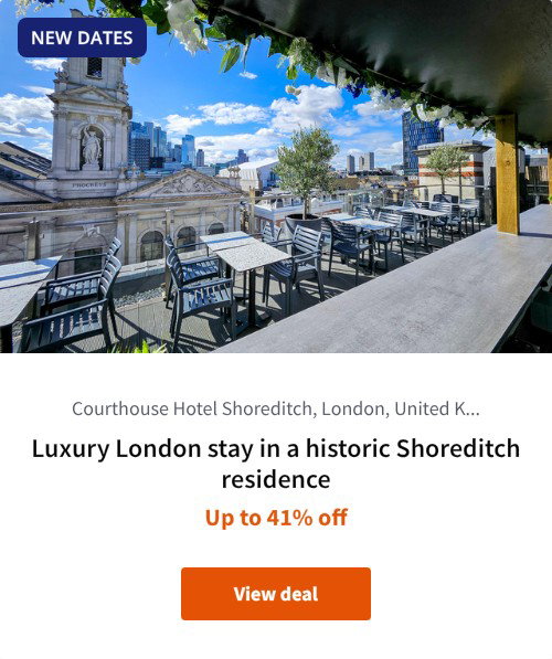 Luxury London stay in a historic Shoreditch residence