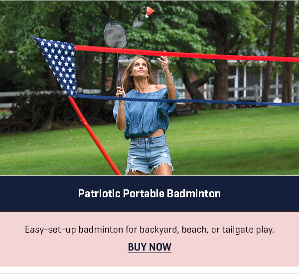 Patriotic Portable Badminton