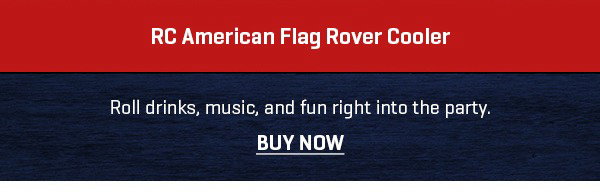 RC American Flag Rover Cooler