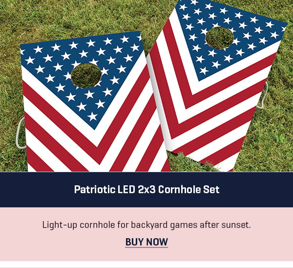 Patriotic LED 2x3 Cornhole Set
