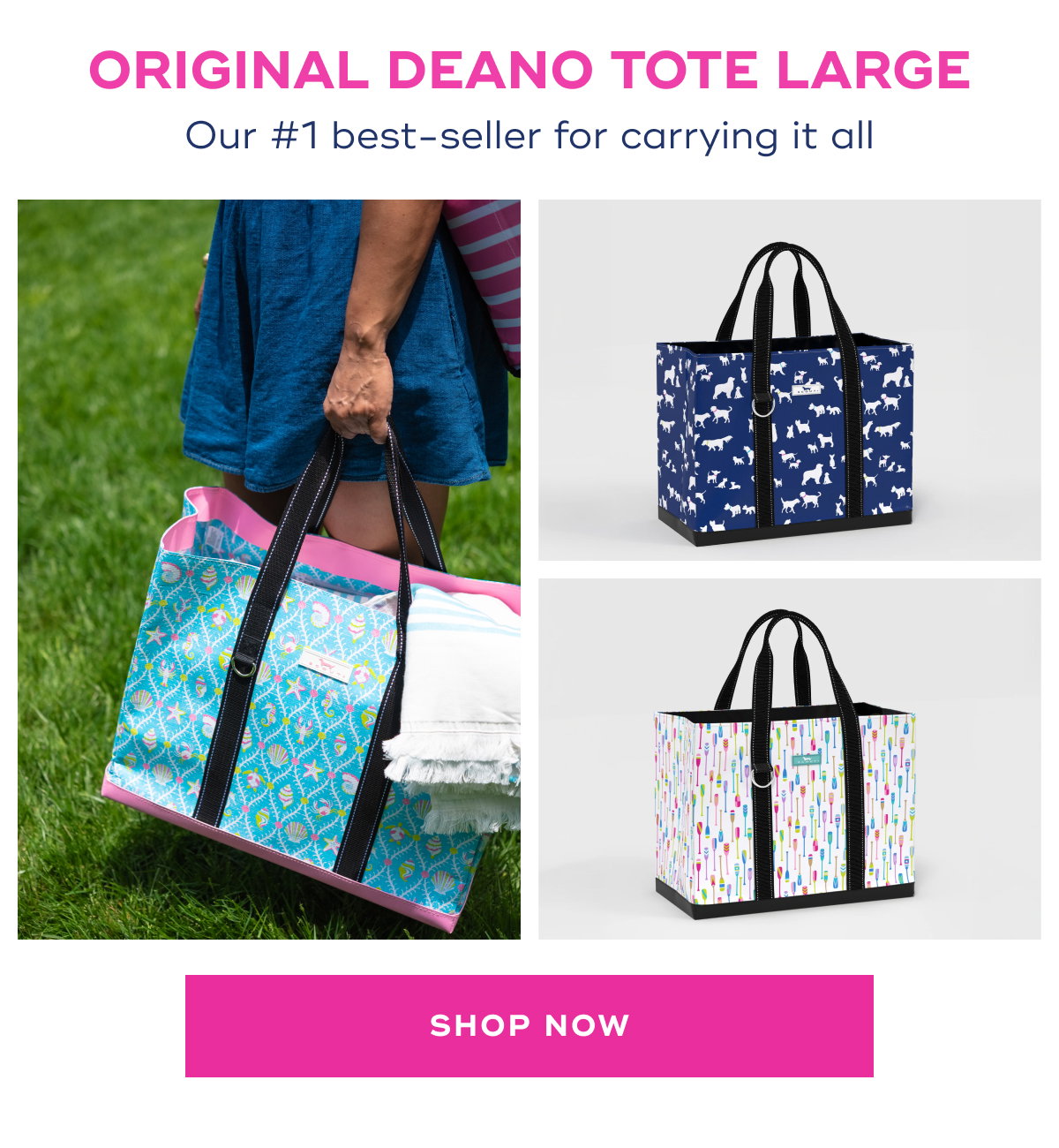 Original Deano Tote Large Our #1 best-seller for carrying it all SHOP NOW