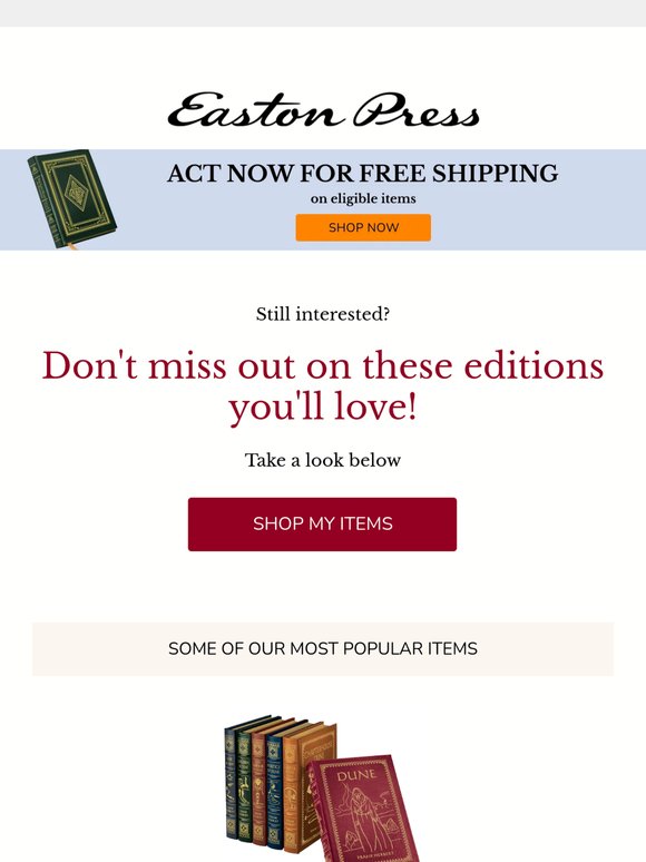 Edition availability: selling fast