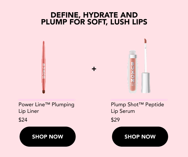 Power line plumping lip line and Full on plumping lip polish