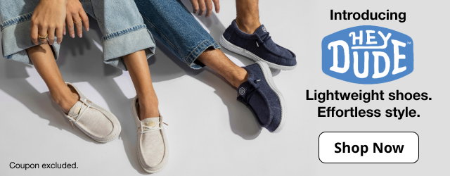 Introducing Hey Dude | Lightweight shoes. Effortless style. | Shop Now