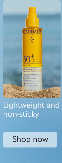 Lightweight and non-sticky water
