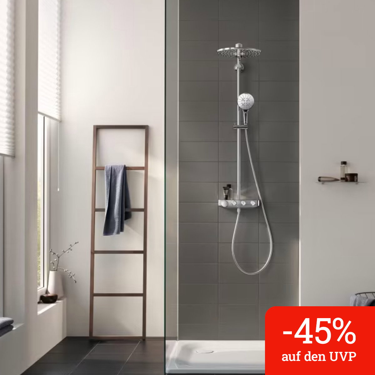GROHE Euphoria SmartControl System 310 Duschsystem mit Thermostatbatterie für die Wandmontage