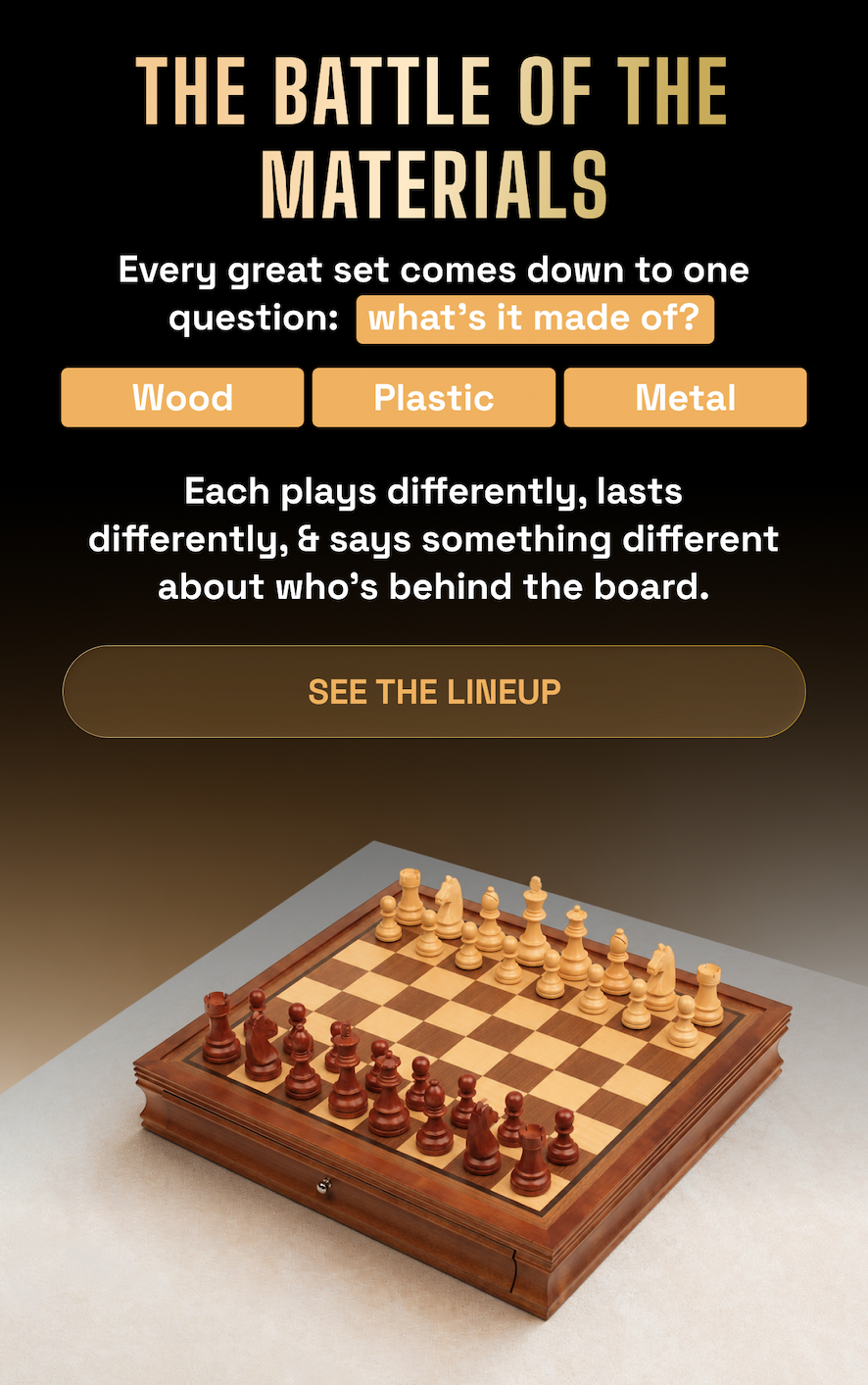 Battle Of The Materials