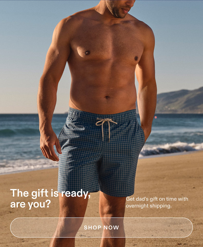 The gift is ready, are you? Get dad's gift on time with overnight shipping. SHOP NOW