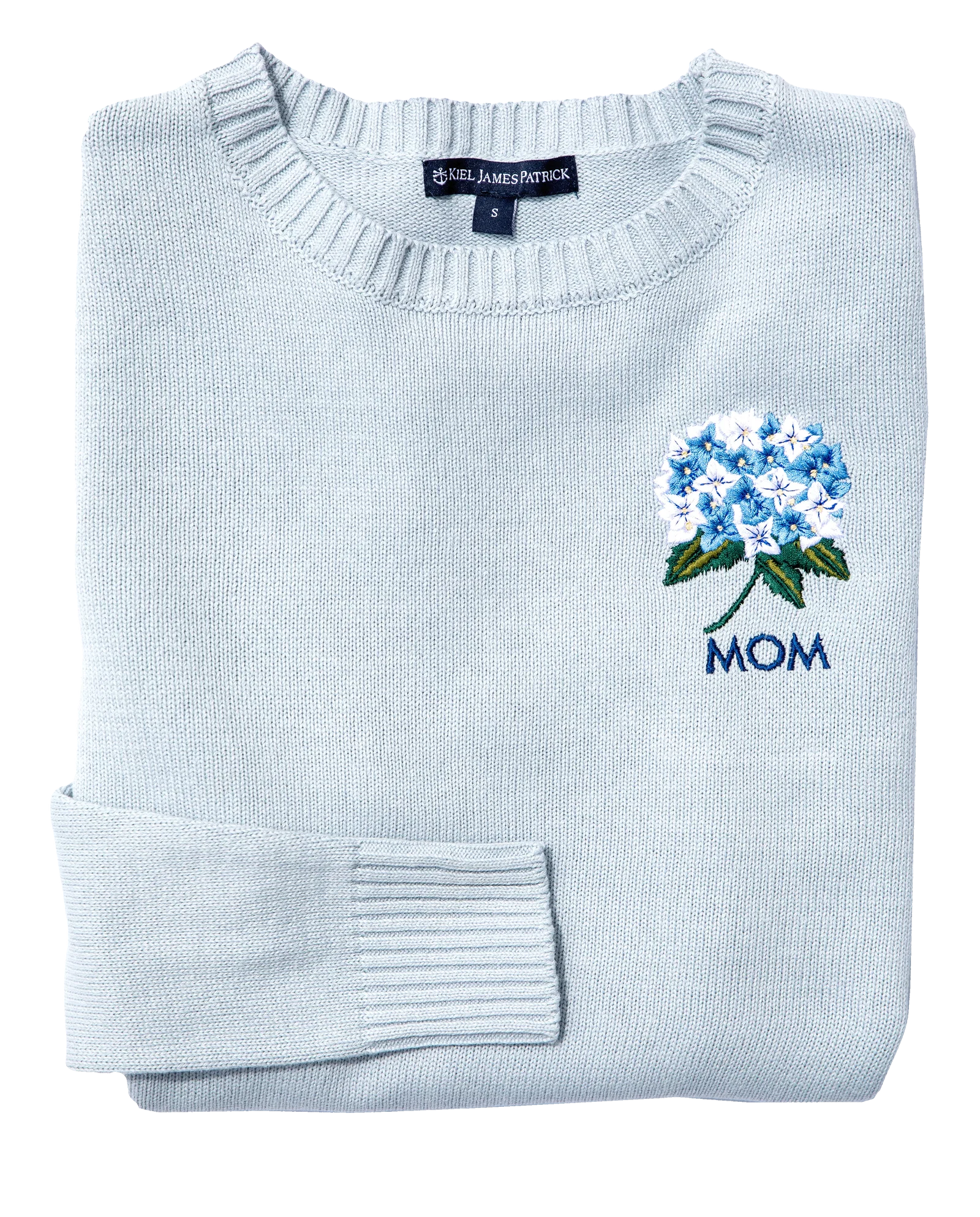 Image of Hydrangea Embroidered Monogram Sweater