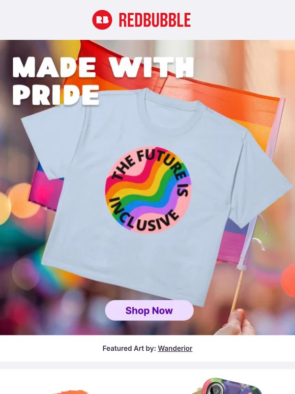 Stickers & Tees for Pride 🌈