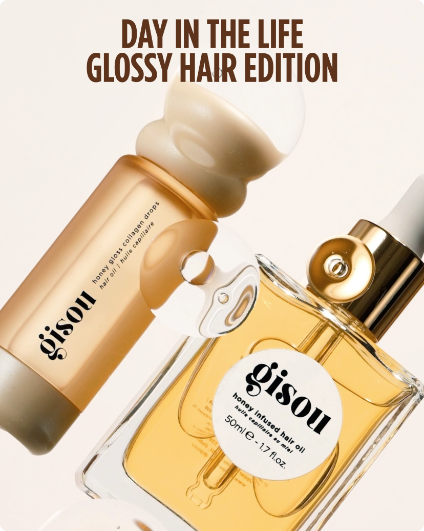 Day in the life: glossy hair edition