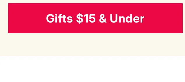 gifts under $15 and under