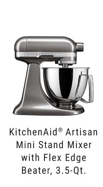KitchenAid® Artisan Mini Stand Mixer with Flex Edge Beater, 3.5-Qt.