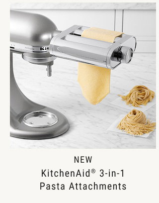 KitchenAid® 3-Piece Pasta Roller & Cutter Attachment Set
