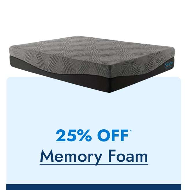 Save on Memory Foam