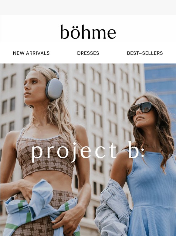 Introducing Project B: by Böhme