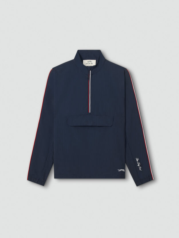 Phoenix Half Zip Anorak - Navy Blazer