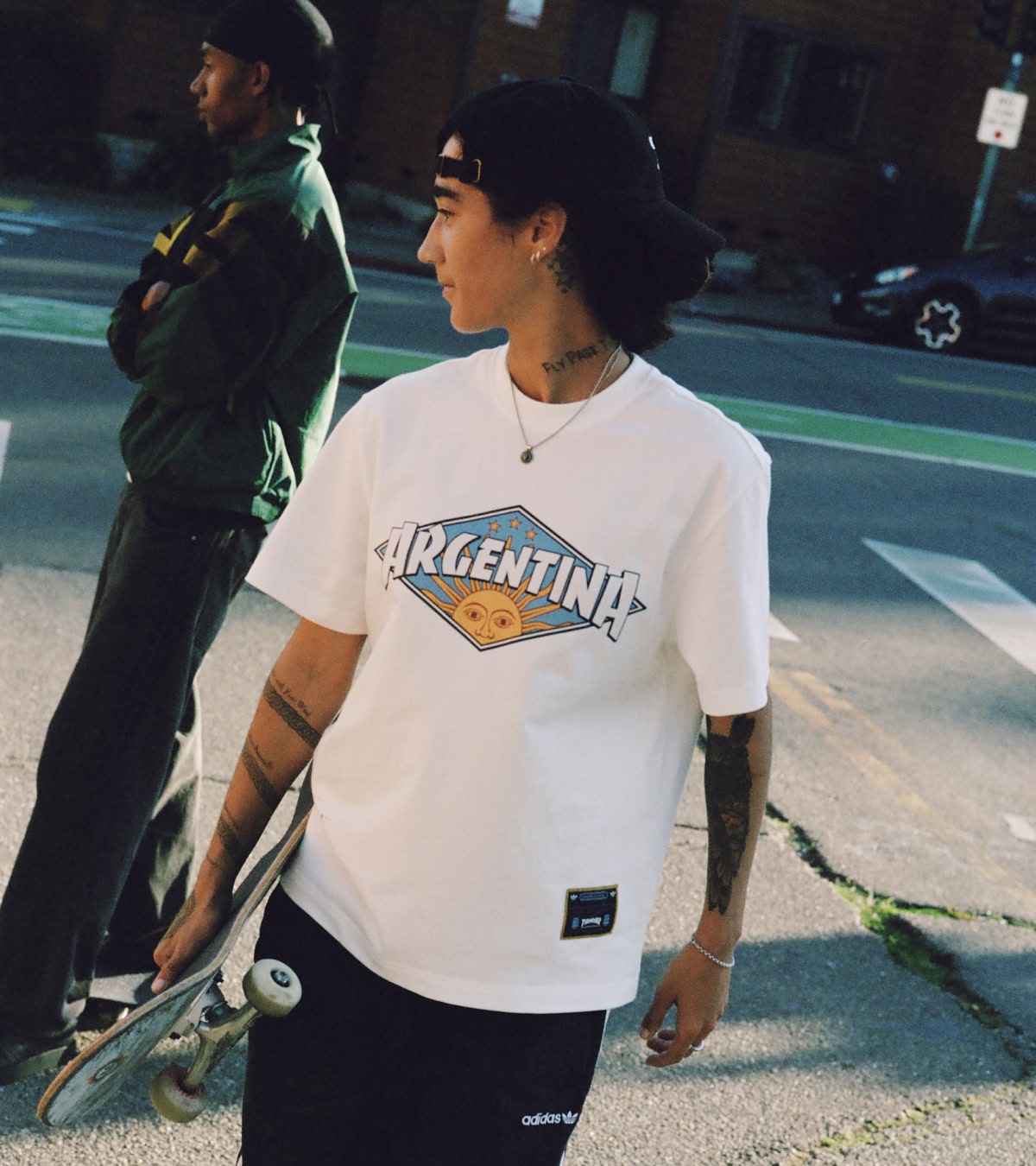 Add men's skate tees, including graphic tees from Thrasher