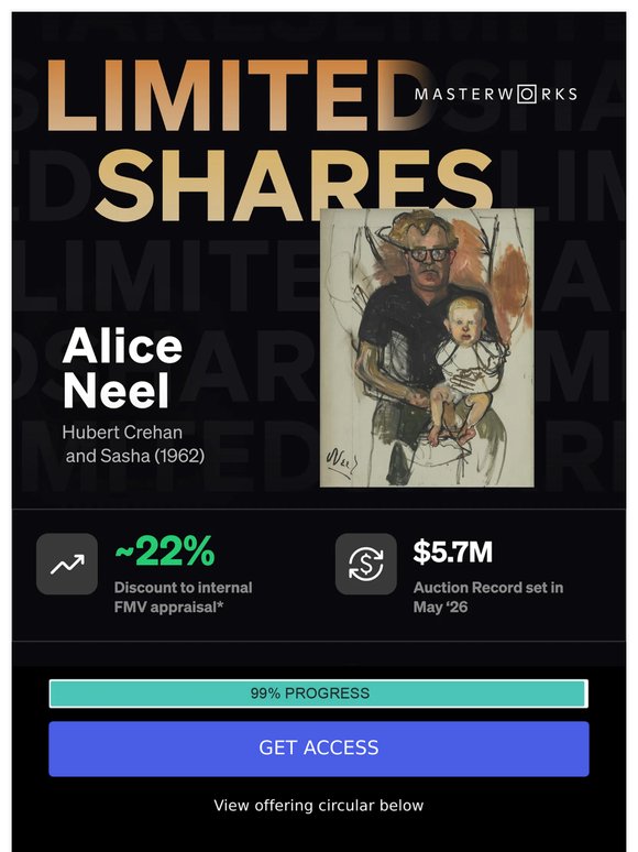 Almost Gone: Alice Neel (22% Discount)