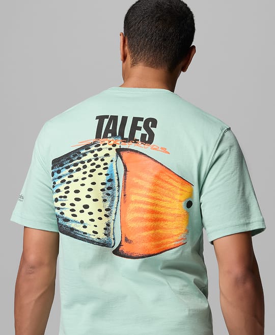 Men's PFG Speck Red T-Shirt