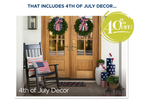 4th of July Decor