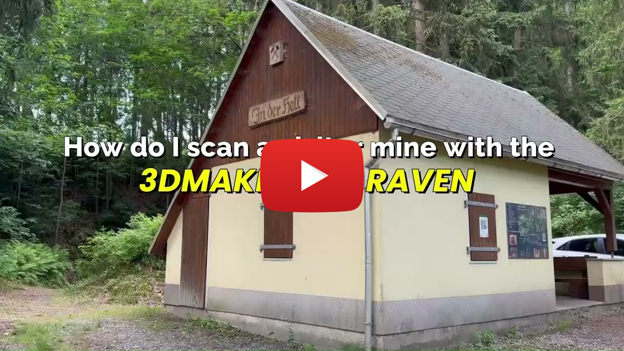 3DMakerpro User Testimonial: Taking Raven LiDAR Underground