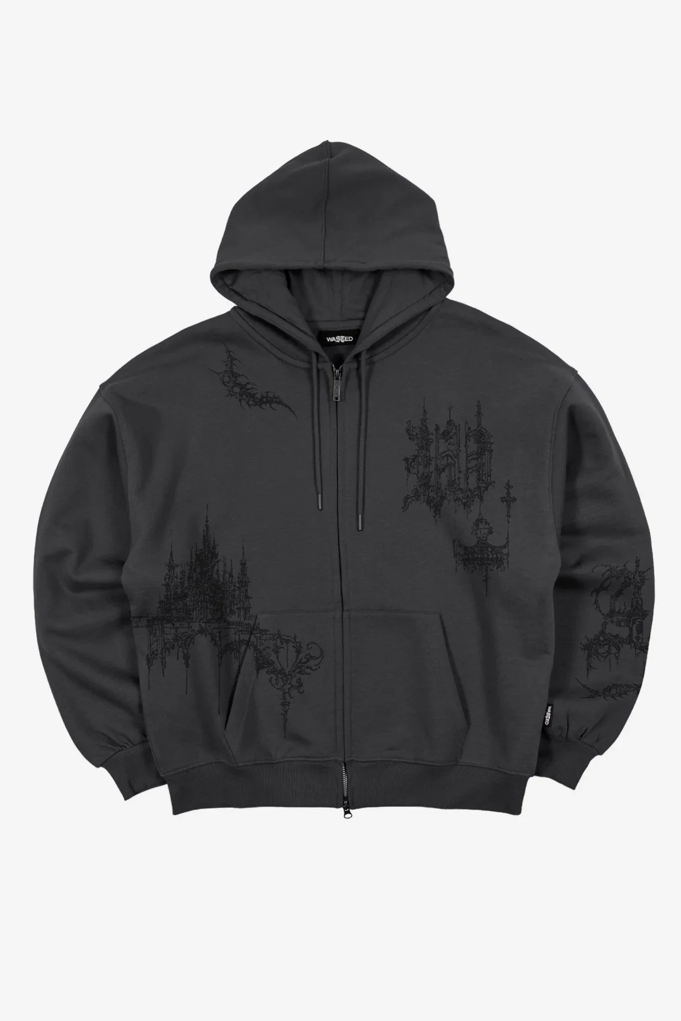 Image of Hoodie Zip Boxy Stronghold