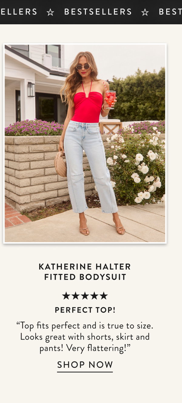 Katherine Halter Fitted Bodysuit