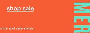 Shop sale