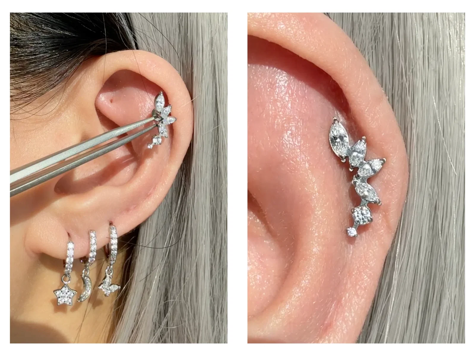 Dynasty Flat Back Helix Stud