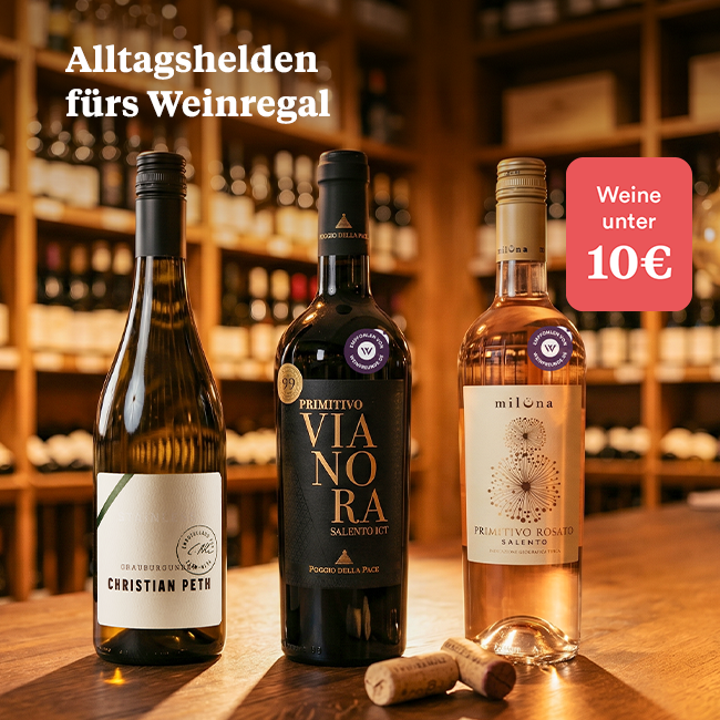 Alltagshelden fürs Weinregal