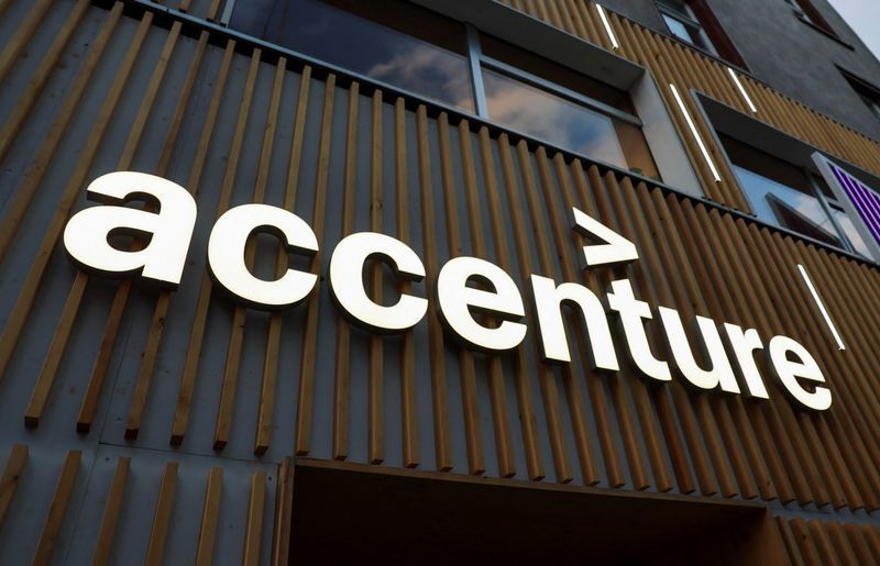 Accenture forecast takes hit from Iran war, shares tumble 14%