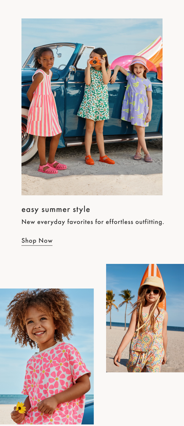 easy summer style | New everyday favorites for effortless outfitting | Shop Now