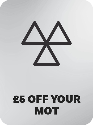 £5 OFF YOUR MOT