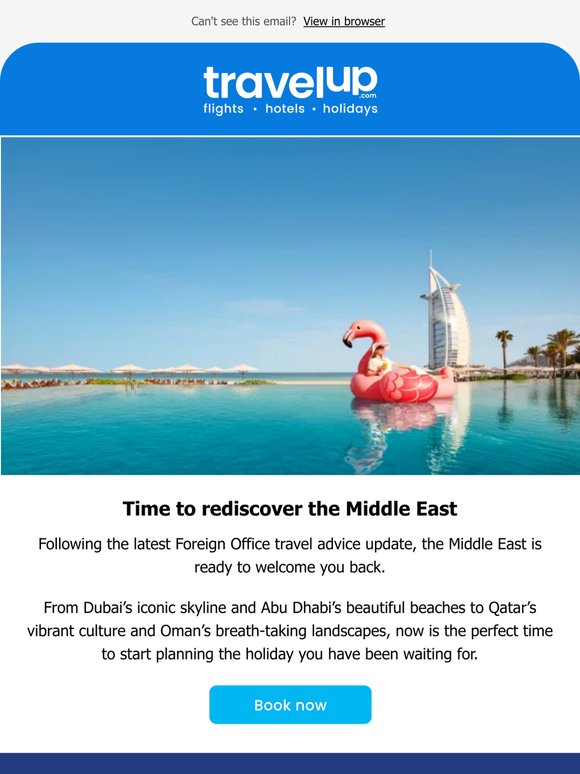 Time to rediscover the Middle East