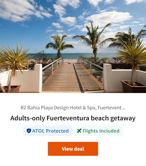Adults-only Fuerteventura beach getaway