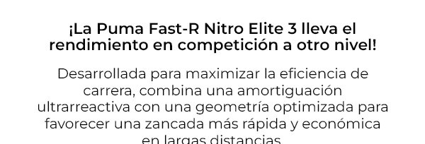 ¡Novedad! Fast-R Nitro Elite 3