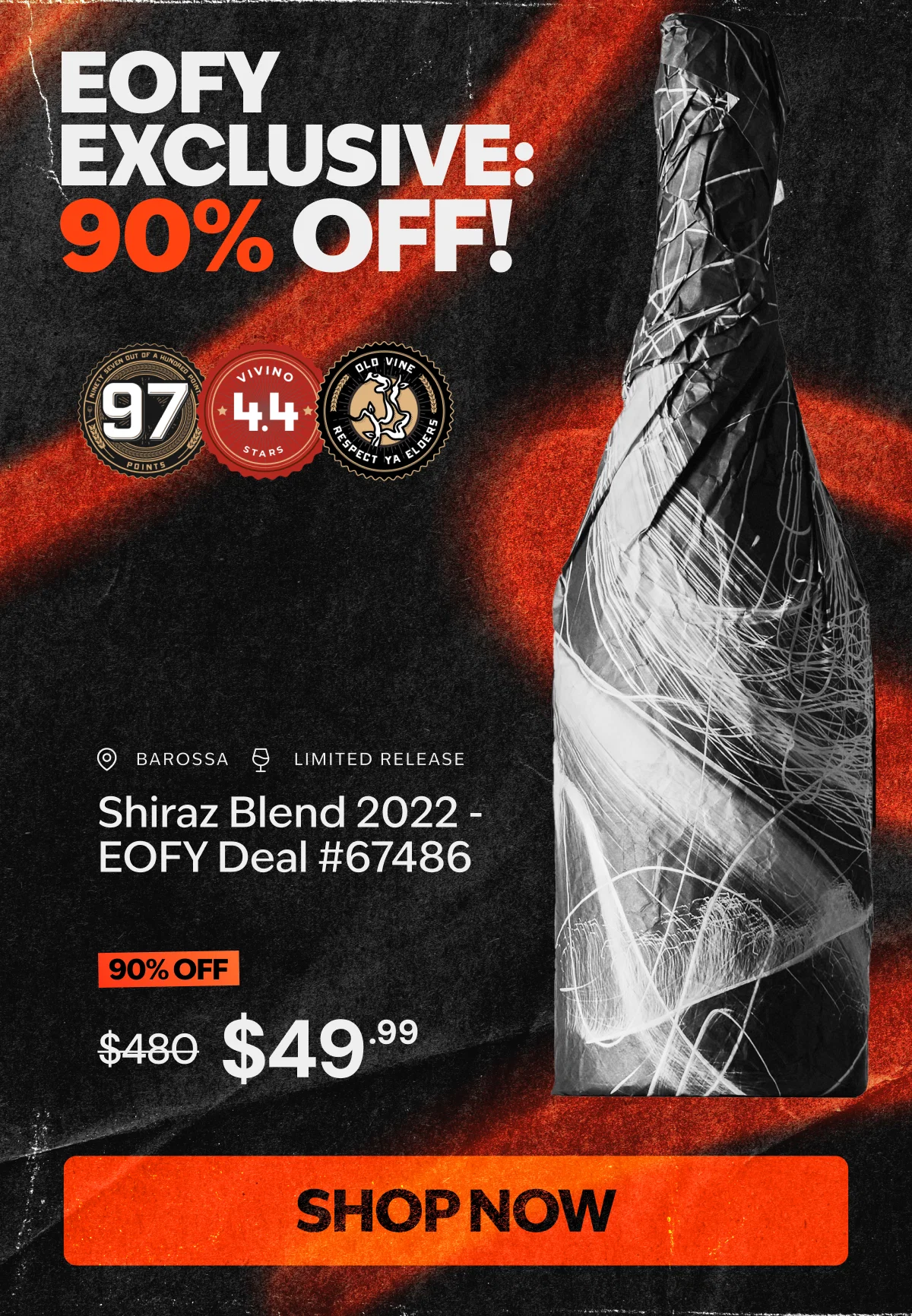 BM 6pk Maverick Wines The Maverick Shiraz Cabernet 2022 750mL