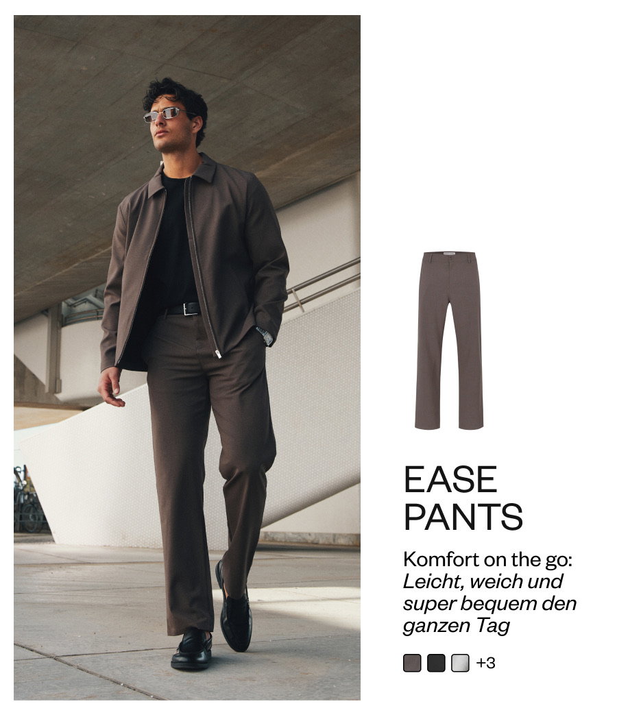 Ease Pants: Komfort on the go  