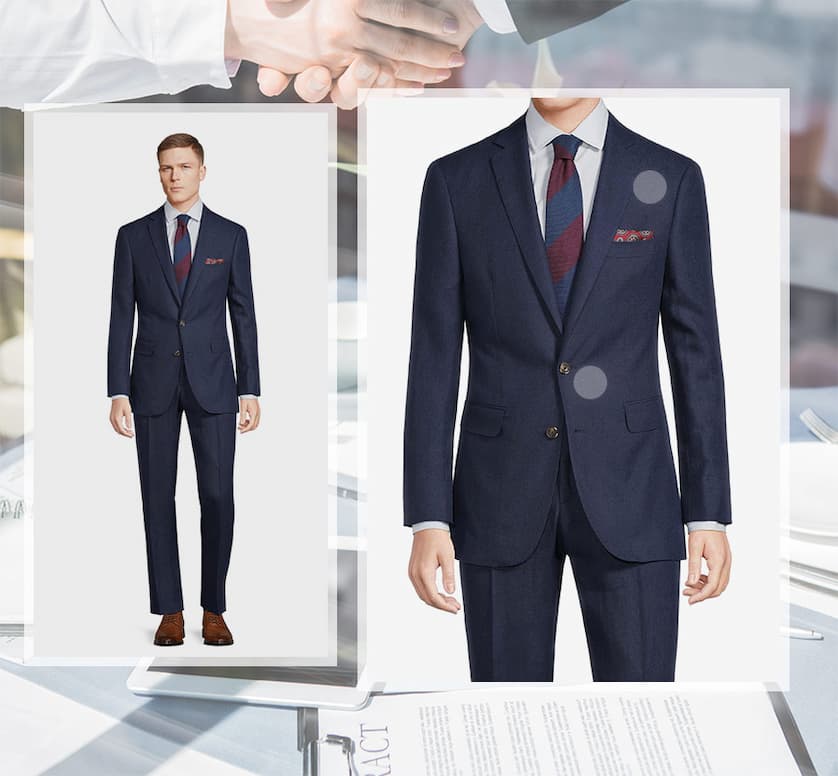 Navy Suit