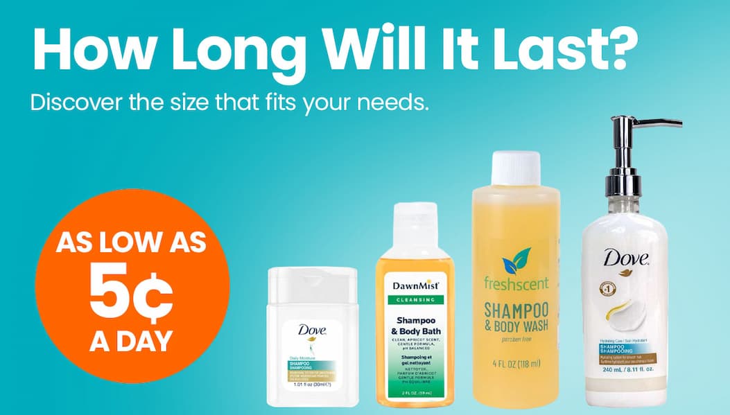 How long will it last? Shop shampoo.